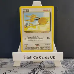 Doduo 48/102 Base Set Pokemon Card WOTC - Image 1