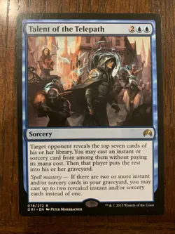Talent of the Telepath - Magic Origins ORI MTG Magic the Gathering - NM+ - Image 1