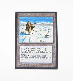 Adarkar Wastes Magic The Gathering MTG Ice Age LP - Image 1