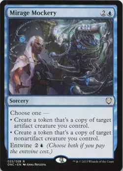 Mirage Mockery R Commander: Phyrexia: All Will Be One 22 LP MTG - Image 1