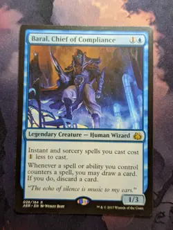 Baral, Chief of Compliance - AER - Rare - 028/184 - MTG - Image 1