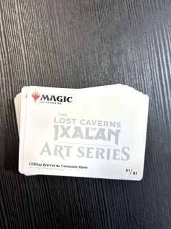 ART SERIES SET COMPLET 81/81: The Lost Caverns of Ixalan MTG - Image 1