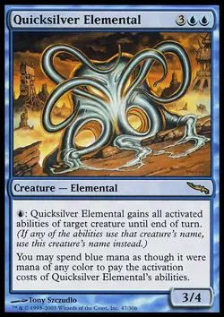 MTG QUICKSILVER ELEMENTAL EXC ELEMENTALE DI MERCURIO - Image 1