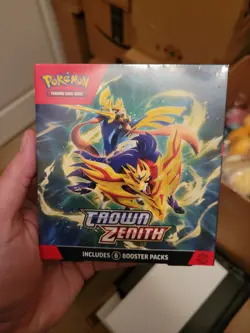 Pokemon TCG Crown Zenith Booster Bundle - 6 Packs - Brand New Factory Sealed - Image 1
