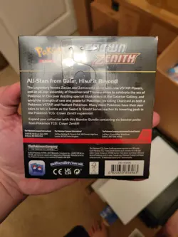 Pokemon TCG Crown Zenith Booster Bundle - 6 Packs - Brand New Factory Sealed - Image 2