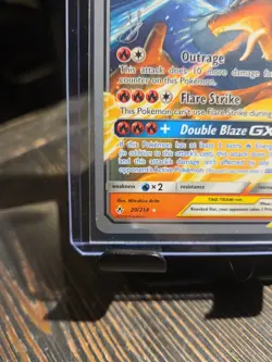 Pokemon TCG Reshiram & Charizard GX 20/214 Tag Team Ultra Rare NM Condition - Image 5