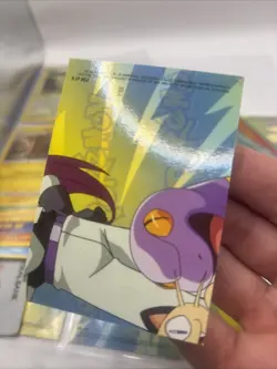 Pikachu Brushing His Teeth P04- Silver Foil -[NM]- Pokemon Topps Series 3 - Image 3
