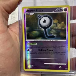 Unown L Great Encounters Pokemon TCG 91/106 Diamond & Pearl Common LP+ Common - Image 1