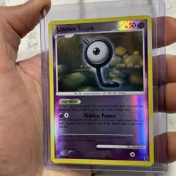 Unown L Great Encounters Pokemon TCG 91/106 Diamond & Pearl Common LP+ Common - Image 2