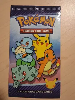 Pokemon McDonalds 25th Anniversary Promo Booster Pack 2021 SEALED - Image 1