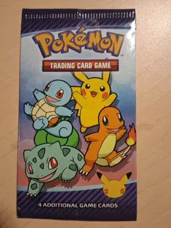 Pokemon McDonalds 25th Anniversary Promo Booster Pack 2021 SEALED - Image 2