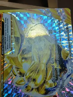 HP Pokemon TCG Carbink Break Fates Collide 51/124 Holo Rare - Image 5