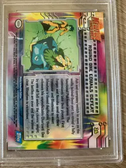 TOPPS POKEMON THE MOVIE EDT 26 MOVIE EDITION ROUND ONE EQUALS DEFEAT FOIL PSA 9 - Image 5