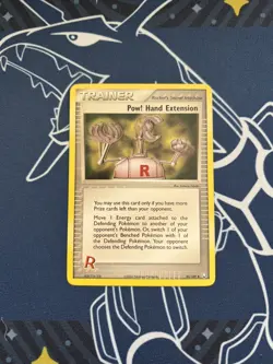 Pow! Hand Extension 85/109 Pokemon EX Team Rocket Returns Common Trainer - LP+ - Image 1