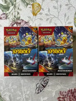 Pokemon Surging Sparks Booster Bundle Lot Of 2 (SEALED) - Image 1