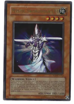 Mystic Swordsman LV4 x1 2/10 DM+ Soul of the Duelist Yu-GI-Oh! SOD-012 01 - Image 1