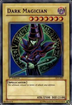 Dark Magician - Super Rare 1st Edition SYE-001 - HP - YuGiOh - Image 1