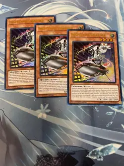 YUGIOH - INSPECTOR BOARDER X3 - ULTRA RARE - NM - 1ST ED - DUDE - Image 1