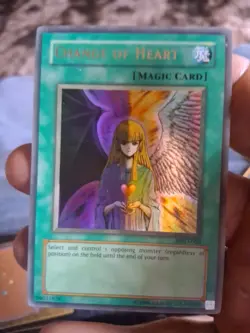 Yu-Gi-Oh! TCG Change of Heart Metal Raiders MRD-E060 Unlimited Ultra Rare - Image 1
