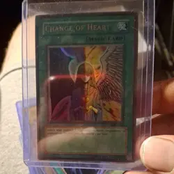 Yu-Gi-Oh! TCG Change of Heart Metal Raiders MRD-E060 Unlimited Ultra Rare - Image 3