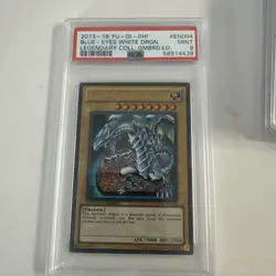 YuGiOh Blue-Eyes White Dragon LC01-EN004 Ultra Rare PSA 9 2013-2018 - Image 1