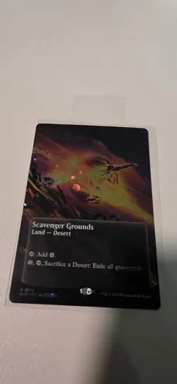 Scavenger Grounds (0172) (Borderless) (Galaxy Foil) -Foil Near Mint MTG - Image 1
