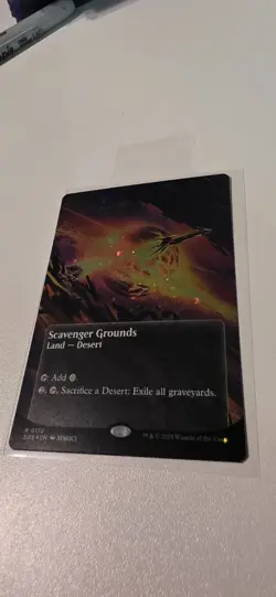 Scavenger Grounds (0172) (Borderless) (Galaxy Foil) -Foil Near Mint MTG - Image 2