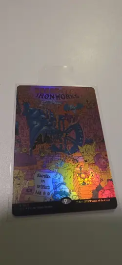 Krark-Clan Ironworks 🔥 Borderless FOIL 🔥 MTG NM 0011 Encyclopedia Secret Lair - Image 2