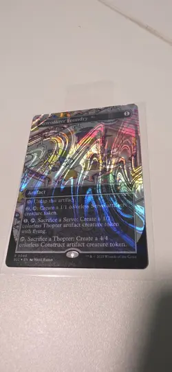 Retrofitter Foundry Halo Foil MTG Secret Lair Encyclopedia of Magic English - Image 1