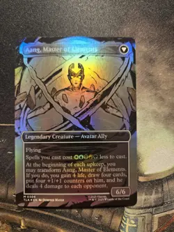 Avatar Aang 0308 (Borderless Foil) Mythic MTG Avatar - Image 2