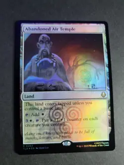 Abandoned Air Temple (Foil) Rare MTG Avatar - Image 1