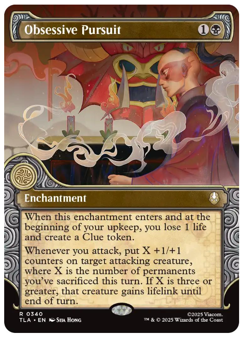 Obsessive Pursuit - Showcase Avatar MTG - Image 1