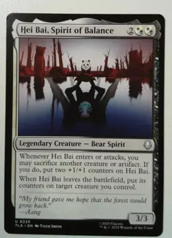 Hei Bai, Spirit of Balance *Uncommon* Magic MtG x1 Avatar: The Last Airbender - Image 1