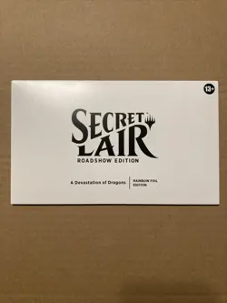 MTG Secret Lair Roadshow A Devastation of Dragons New Sealed SDCC 2025 Magic - Image 1