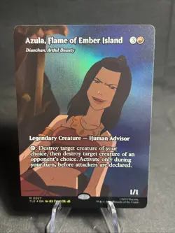 x1 Azula, Flame of Ember Island - Diaochan, Artful Beauty - Foil M MTG Avatar: T - Image 1