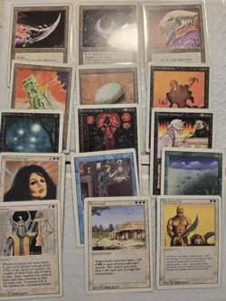 Magic The Gathering | 15 Rare Revised Lot| MP-NM (Read Description) - Image 1