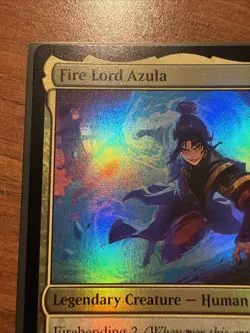 WOTC Avatar: The Last Airbender Fire Lord Azula (R) (Foil) NM - Image 5
