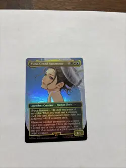 Yuna, Grand Summoner (Borderless) Promo Foil, Magic: The Gathering - Image 1