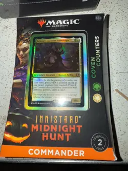 MTG Coven Counters Innistrad Midnight Hunt Commander Deck - Image 1
