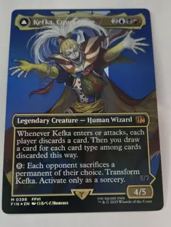 Kefka, Court Mage (0398) (Borderless) Final Fantasy Foil - Image 1