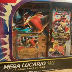 Pokemon TCG Mega Lucario ex Premium Figure Collection Box Factory Sealed In Hand - Image 4