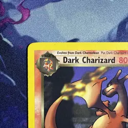 Dark Charizard [Rare Non-Holo] 21/82: Team Rocket 2000 WOTC - Pokemon Card TCG - Image 2