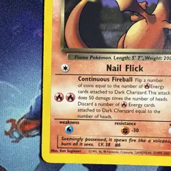 Dark Charizard [Rare Non-Holo] 21/82: Team Rocket 2000 WOTC - Pokemon Card TCG - Image 5