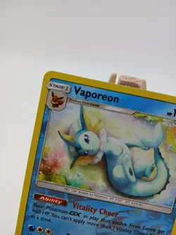 Vaporeon 42/236 - Cosmic Eclipse - Uncommon Reverse Holo LP Pokemon Card, 2019 - Image 2