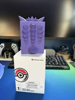 Pokemon Center TCG Deck Buddies: Gengar Deck Box - Silicone - New! - Image 2