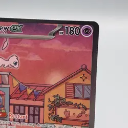 Pokemon Mew ex 053 Scarlet Violet 151 Black Star Promo - Image 3