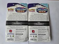 2 x Pokemon Chilling Reign Checklane booster packs, Morpeko & Phanpy promos - Image 5