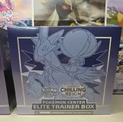 Pokemon Center Chilling Reign ETB Set With Error Apology Blisters. New Sealed. - Image 3