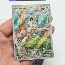 CARTA POKEMON MEOWTH 106/094- ITA - FIAMME SPETTRALI - NEAR MINT - Image 2