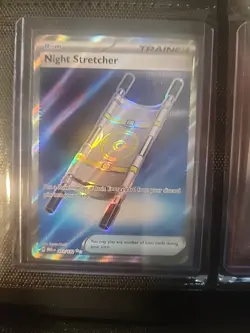 Pokemon TCG Night Stretcher Trainer 173/132 Ultra Rare Mega Evolution - Image 1